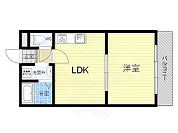 ラインビルド肥後橋 4階/-