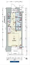 プレサンス大阪天満リバーシア 4階/-