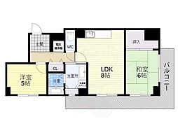 マイコーポ扇町公園 2階