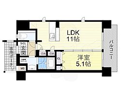 ランドセントラル梅田 5階/-