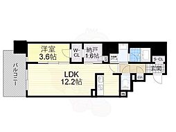 RJRプレシア南堀江 4階/401