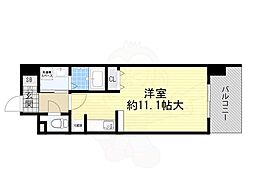 ビバーチェサギス 1Kの間取図画像