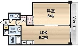 ロイヤルヒル2 1LDKの間取図画像