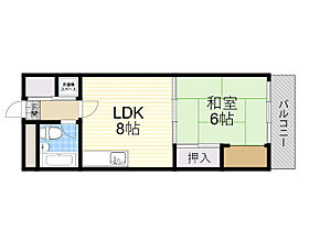 大阪府大阪市福島区海老江３丁目（賃貸マンション1LDK・3階・27.00㎡） その2