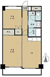 VARIANTG. 2DKの間取図画像