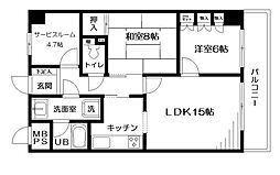 間取図画像 2SLDK