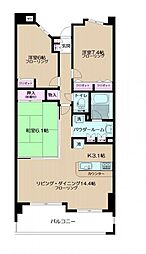 日神パレステージ吹上 4LDKの間取図画像