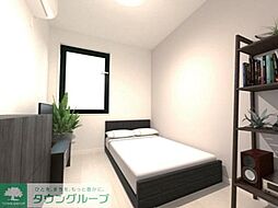 アレクシス羽田 101 1階ワンルームのリビング/ダイニング