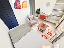 セレグレイス蓮沼 201 2階1Kのリビング/ダイニング