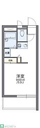 レオパレス志摩 1Kの間取図画像