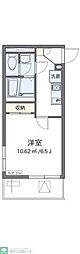 レオネクストサニーハイム 1Kの間取図画像