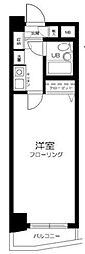 グリーンクロス西中延 1Kの間取図画像