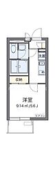 CLEINOナカロクフォー 1Kの間取図画像