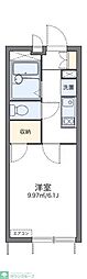レオパレス宮前 1Kの間取図画像