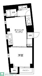 グランドライン3 1DKの間取図画像