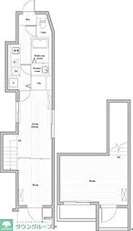 CREATIF南品川 3Kの間取図画像