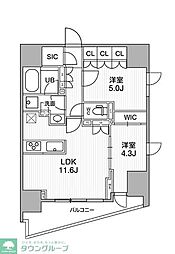 JR京浜東北・根岸線 大井町駅 徒歩12分の賃貸マンション
