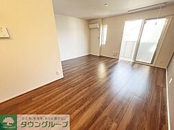 東急目黒線 洗足駅 徒歩16分の賃貸アパート 2階1LDKのリビング/ダイニング