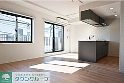 東急東横線 都立大学駅 徒歩13分の賃貸マンション 3階3LDKのリビング/ダイニング