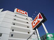 オーケー 徒歩6分。スーパー 460m
