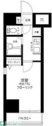 ステージファースト代々木 1Kの間取図画像