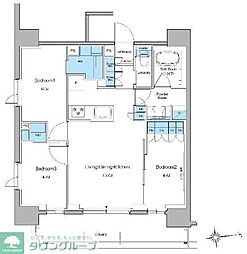 ルフォンプログレ上野御徒町 3LDKの間取図画像