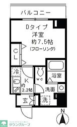 ジョワコーオペラシオン3 1Kの間取図画像