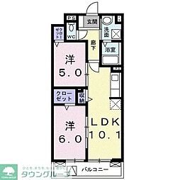 GRANSQUARE 2LDKの間取図画像