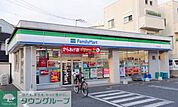 ファミリーマート千住あずま店 徒歩7分。 490m