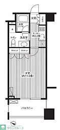 グランハイツ代々木 1Kの間取図画像