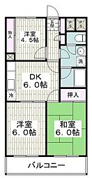 間取図画像 3DK