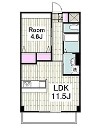 グランルミエール 1LDKの間取図画像