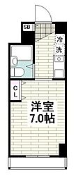 エストレージャ湘南 ワンルームの間取図画像