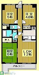ヴィーエクレール 3LDKの間取図画像