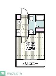Stella杉田 1Kの間取図画像