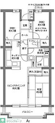 市公社ヒルズ南戸塚3号棟 3LDKの間取図画像