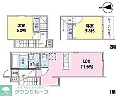 間取図画像 2SLDK