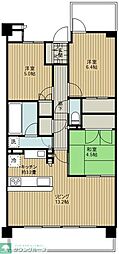 JR京浜東北・根岸線 北浦和駅 徒歩14分の賃貸マンション 11階3LDKの間取り
