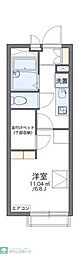 レオパレスNANPEI 1Kの間取図画像
