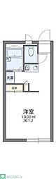 レオパレスラ・シンシア 1Kの間取図画像