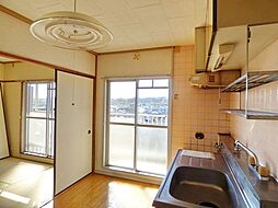 JR青梅線 羽村駅 徒歩10分の賃貸マンション 4階3DKのリビング/ダイニング