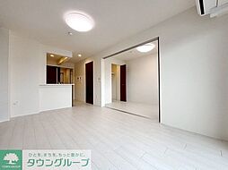 JR八高線 箱根ケ崎駅 バス11分 立川駐在所下車 徒歩14分の賃貸マンション 3階1LDKのリビング/ダイニング