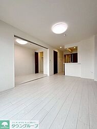 JR八高線 箱根ケ崎駅 バス11分 立川駐在所下車 徒歩14分の賃貸マンション 3階1LDKのリビング/ダイニング