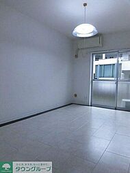 しゃとる河辺 2階1Kの室内