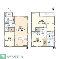 Kolet武蔵村山#04 3LDKの間取り