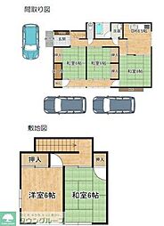 新町4丁目戸建 1階5DKの間取り