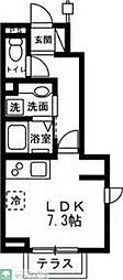 (仮)国分寺市富士本1丁目新築 ワンルームの間取図画像