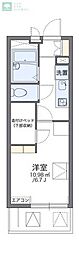 レオパレスソフィア弐番館 1Kの間取図画像