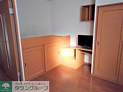 レオパレスグランティス 104 1階1Kのリビング/ダイニング