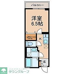仮称）津田沼6丁目共同住宅 1階1Kの間取り